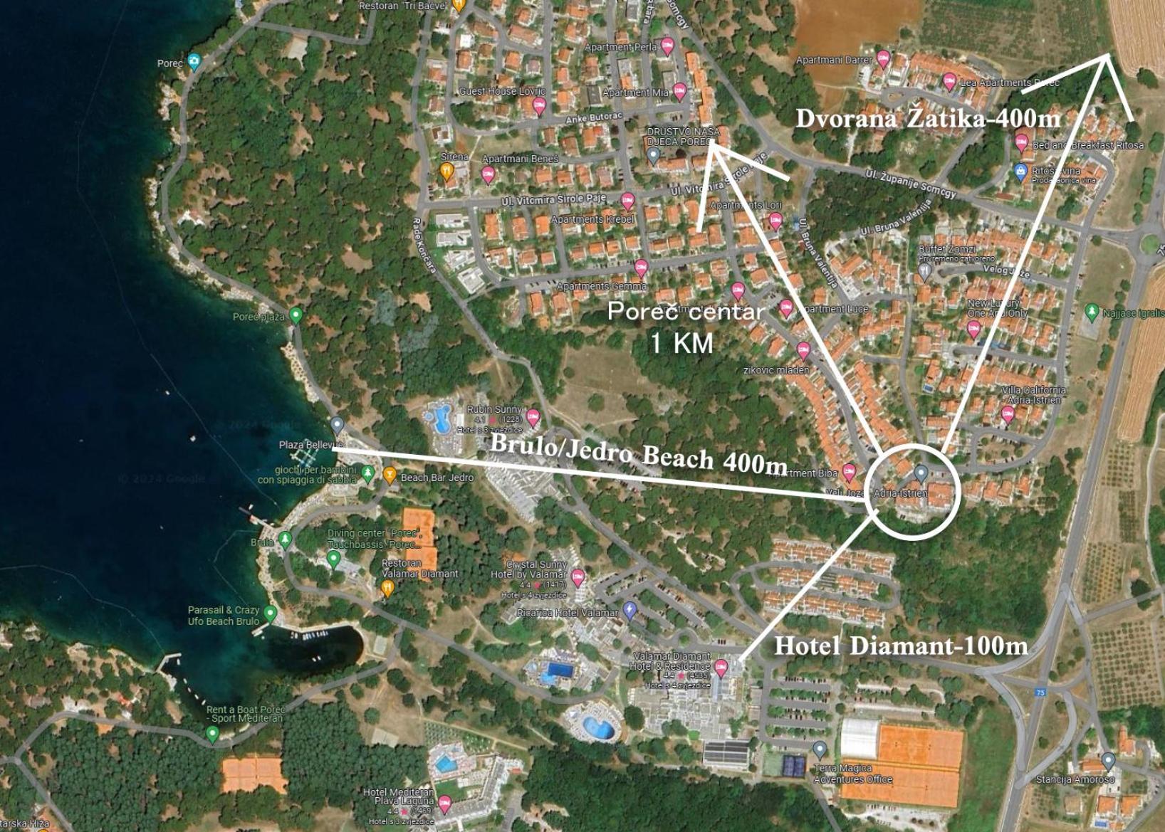 Premium Suite Kala Sea View Πόρετς Εξωτερικό φωτογραφία